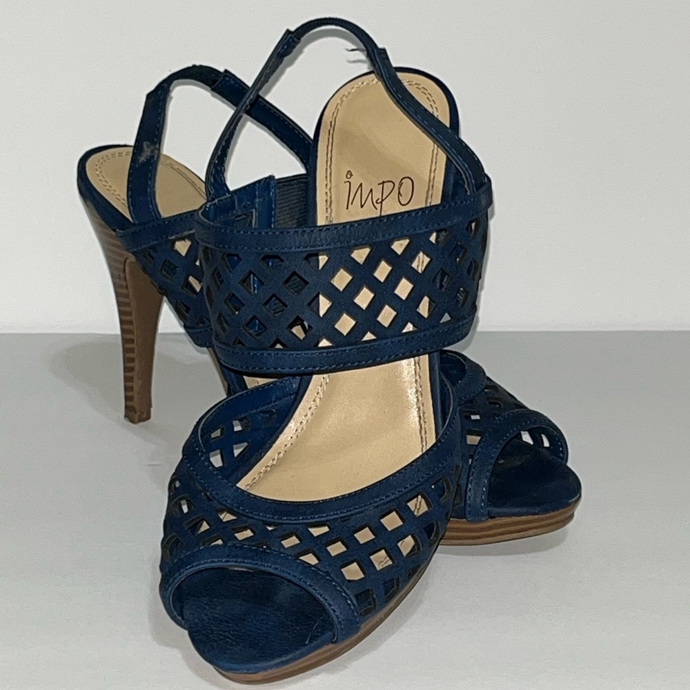 Impo Olga Peep Toe Stiletto
